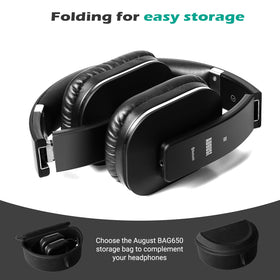 August EP650 NFC tap area enables instant wireless pairing