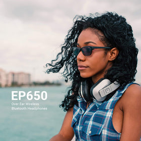 August EP650 NFC tap-pairing for quick Bluetooth connection