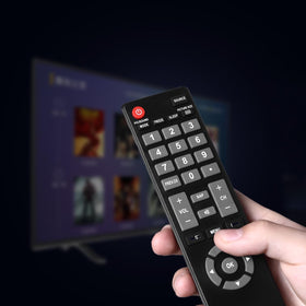Close-up of NH305UD soft-touch buttons for smooth use.