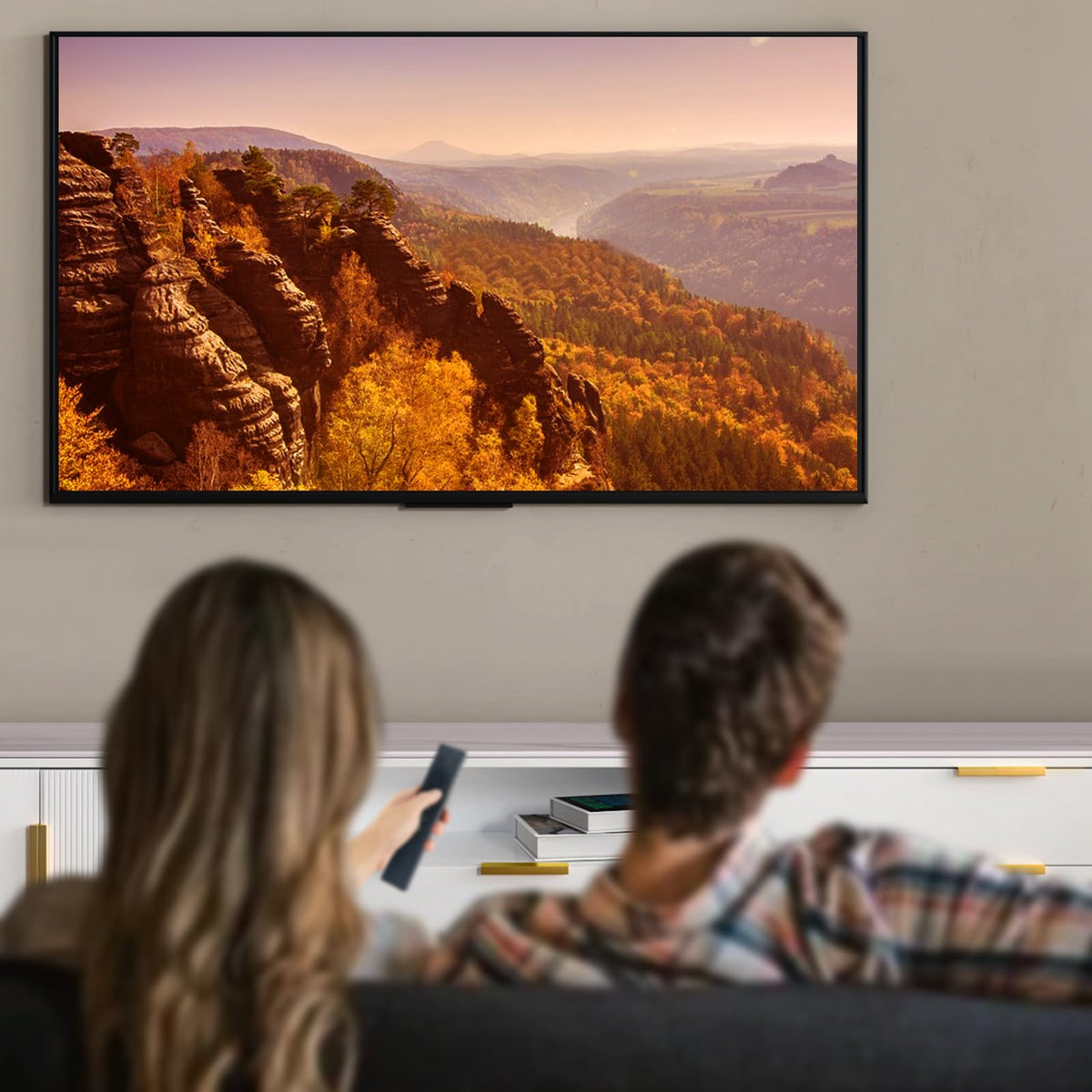 AULCMEET LG remote for OLED and QNED TVs, broad compatibility across models
