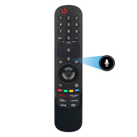 AULCMEET LG UT80 compatibility remote on table, seamless navigation for smart TV menus