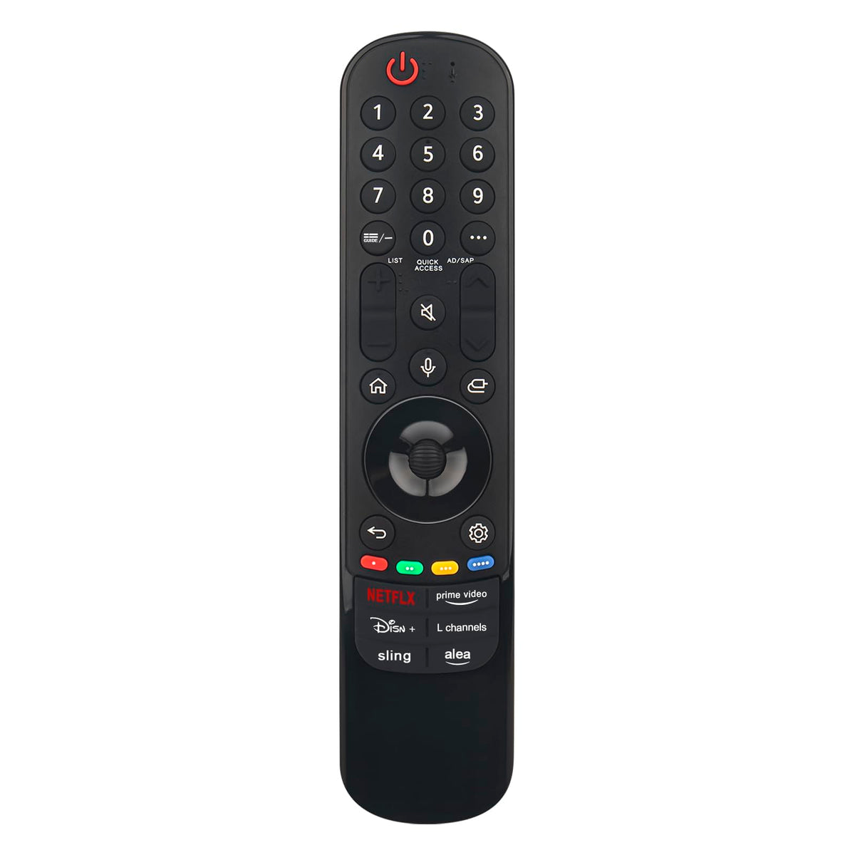 AULCMEET replacement remote compatible with 4K LG UT80 series, simple setup