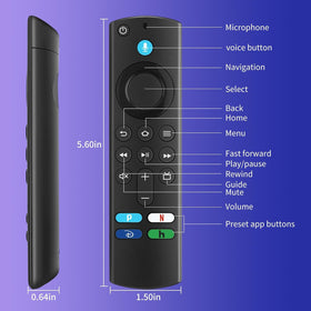 AULTRA L5B83G ergonomic handheld remote ideal for daily TV control.
