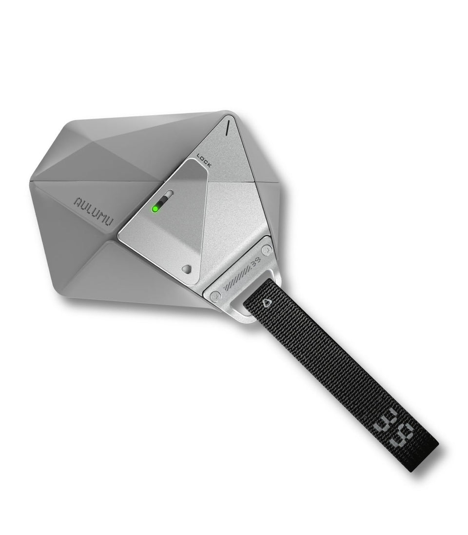 Aulumu A39 front view showing protective casing and sleek gray finish, visual protection benefit