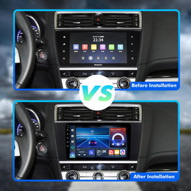 AUMUME 9-inch touchscreen UI demonstrates clear display and responsiveness