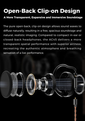 Aune AC45 W-shaped diaphragm detail emphasizing warm, transparent tone.