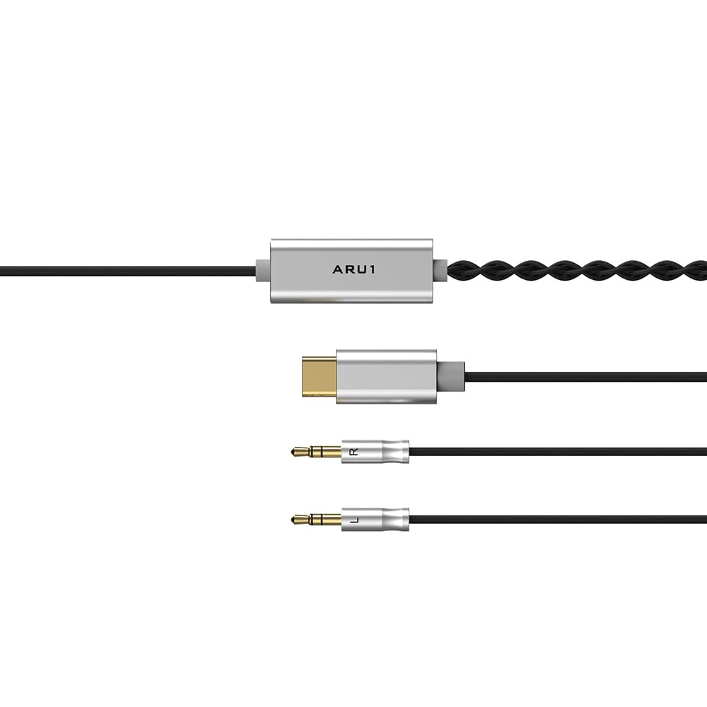 Aune AUR1 USB-C DAC cable with DAC module for refined detail.