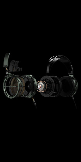 Aune SR7000 headband and hinge design for improved durability and comfort