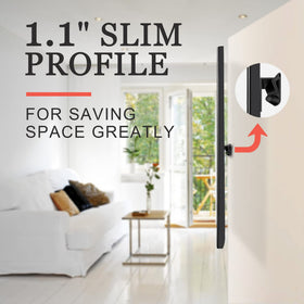 Graphic guide demonstrates drill-free installation with included hardware