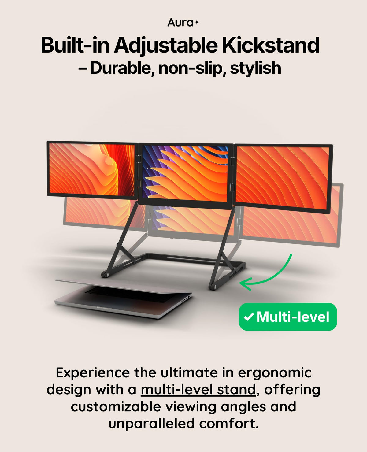 Aura Displays Triple Aero Max boxed kit includes all essentials