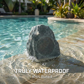 AURAUDIO IP65 weatherproof rating label and rugged shell