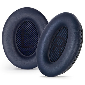 Aurivor Bose QC35 II ear pads in midnight blue offer soft comfort and durable seal