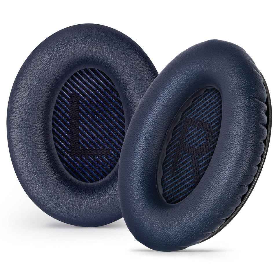 Aurivor Bose QC35 II ear pads in midnight blue offer soft comfort and durable seal
