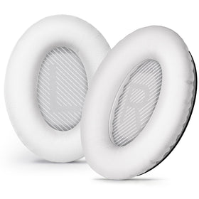 Aurivor Bose QC35 earpads white for refreshed comfort and better noise isolation.