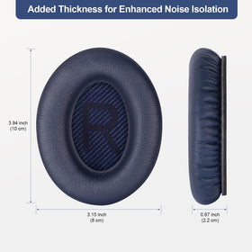 Aurivor Bose SoundTrue ear pads in midnight blue enhance daily wear and comfort