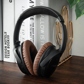 Aurivor brown ear pads upgrade for longer daily use.