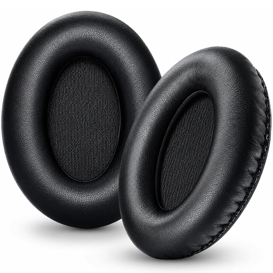 Aurivor front view on headphones showing improved comfort and fit