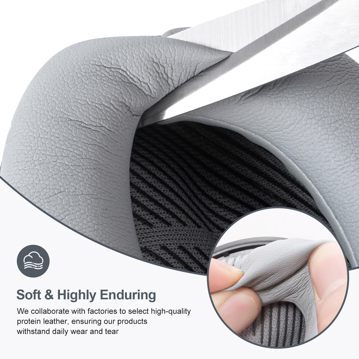 Reinforced sealing on Aurivor ear pads for long-lasting reliability