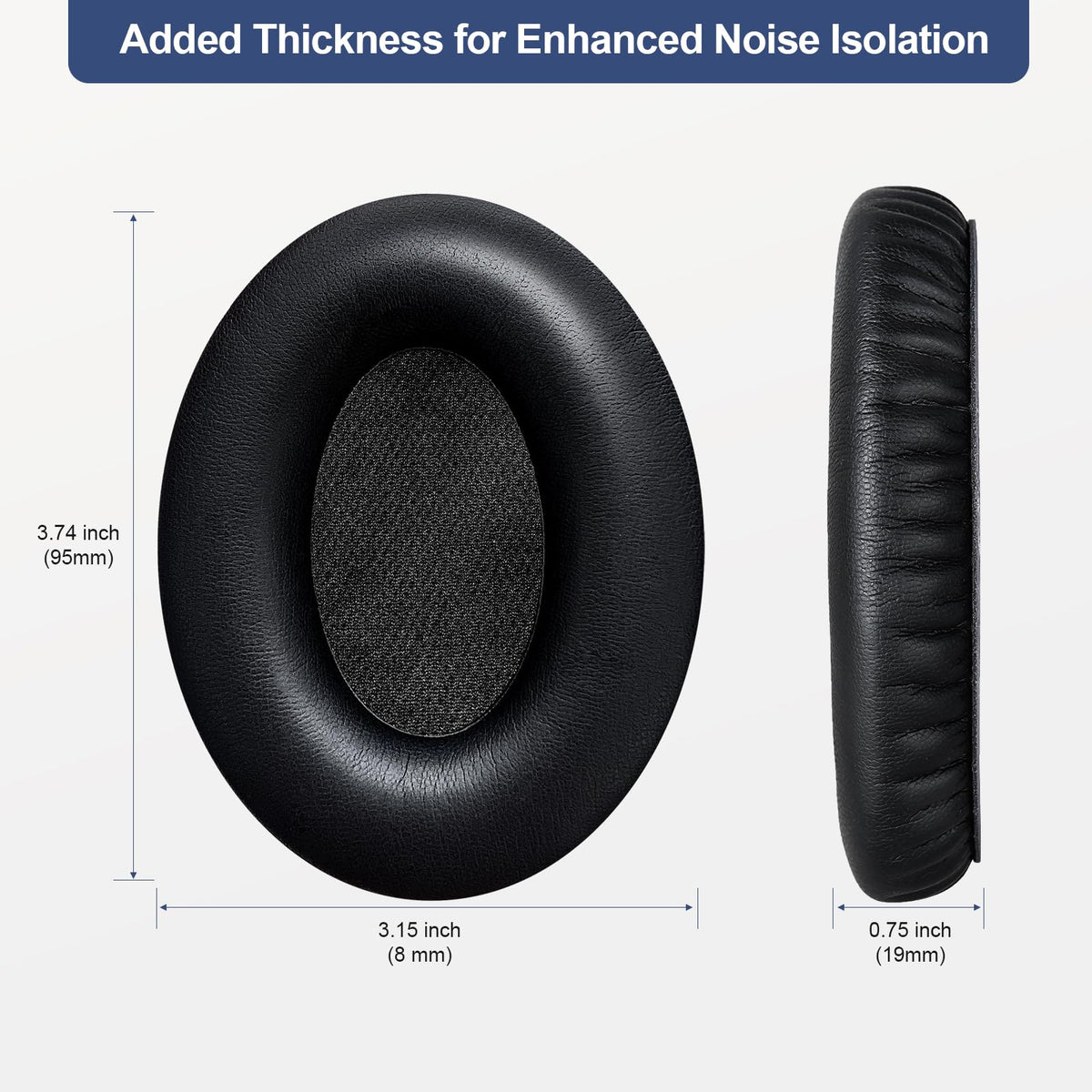 Aurivor pads mounted on Bose Triport profile improving isolation