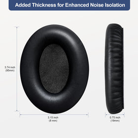 Aurivor pads mounted on Bose Triport profile improving isolation