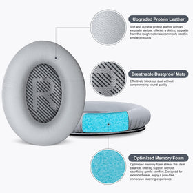 Aurivor protein leather ear pads deliver durable, polished cushioning