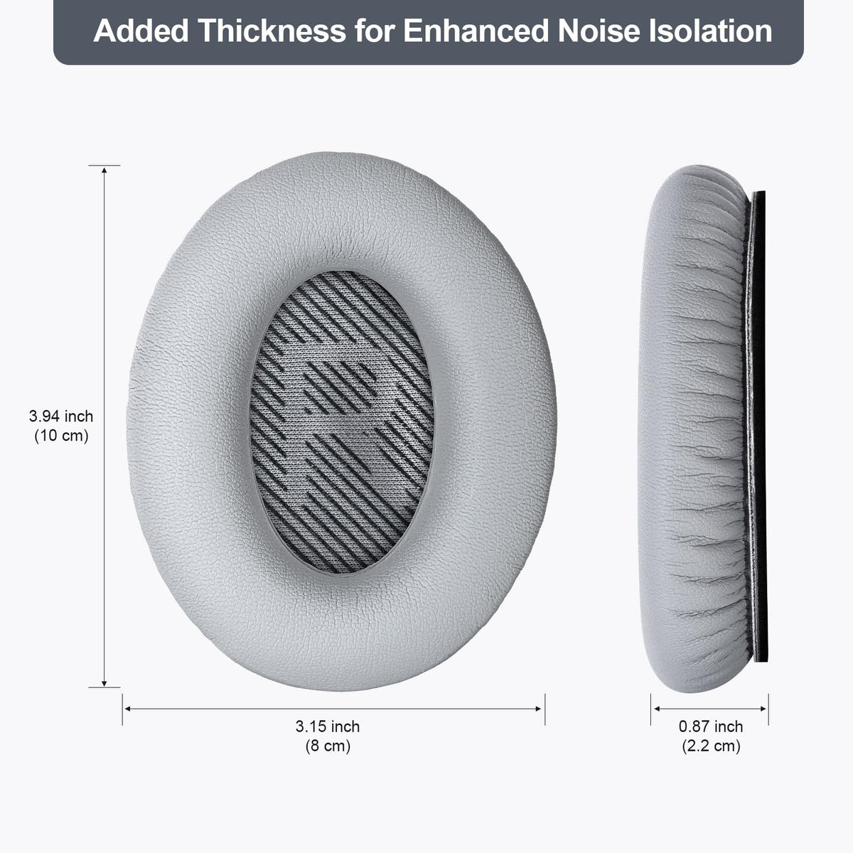 Aurivor ear pads preserve original sound quality for authentic listening