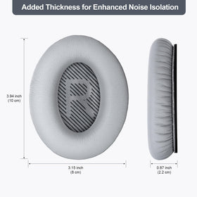 Aurivor ear pads preserve original sound quality for authentic listening