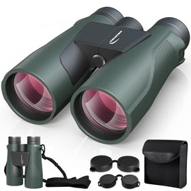 Aurosports 15x56 binoculars front view for wide-field birdwatching and wildlife viewing.