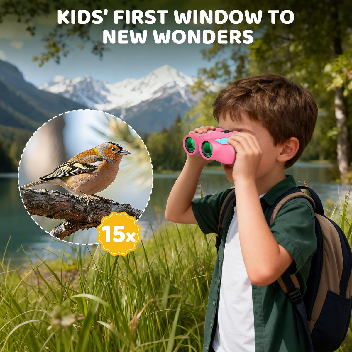 Aurosports close-up of prism and lens coatings for brighter clearer views
