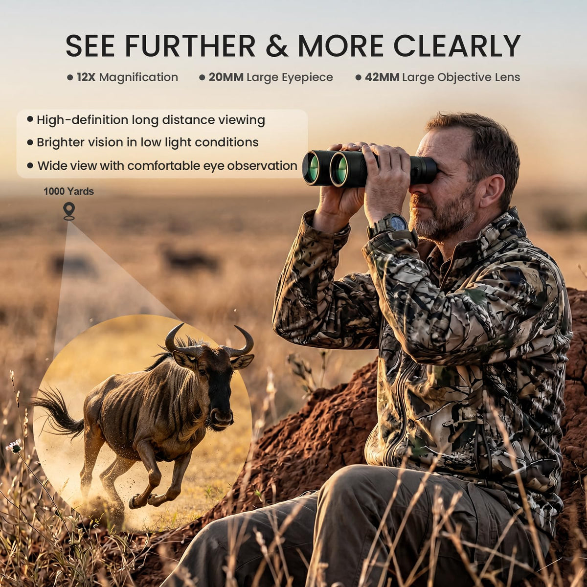 Aurosports fast focus wheel enables quick target focus.