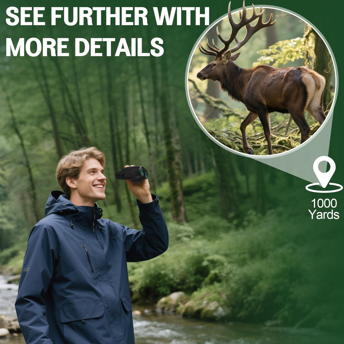 Aurosports mounted on small tripod for stable viewing and steady observation