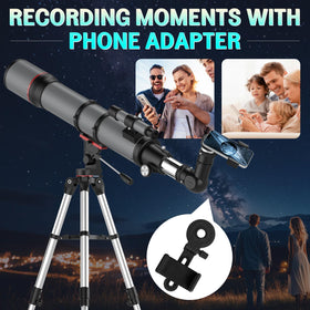Aurosports tripod and phone adapter enable steady shots and easy sharing