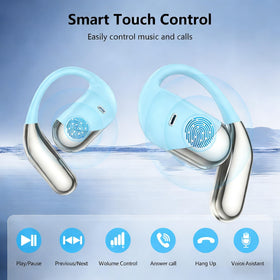 Aurotlu crystal-clear calls with open-ear design for unobstructed conversations.