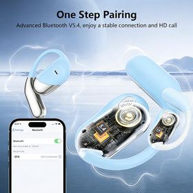 Aurotlu ear-hook clip keeps the buds secure during high-intensity training.