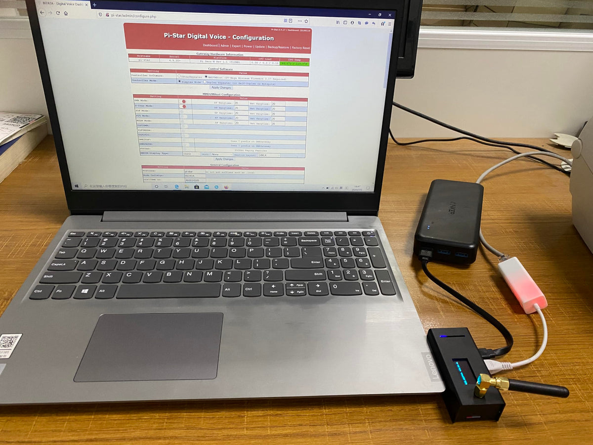 AURSINC MMDVM hotspot showcases multi-mode support for C4FM, YSF, NXDN, DSTAR, P25, DMR.