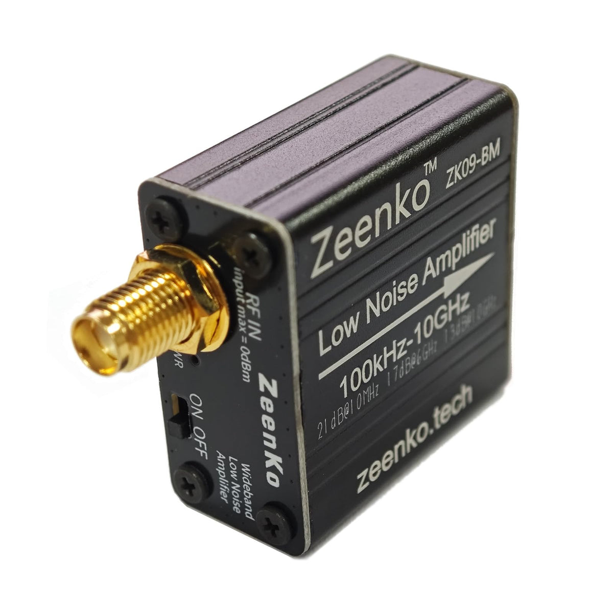 AURSINC close-up of RF connectors highlighting sturdy SMA ports for reliable signal transfer