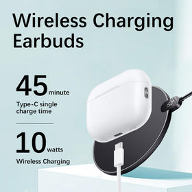 Ausbilew Pro 3 with extra ear tips and manual, showing included accessories and sizing options