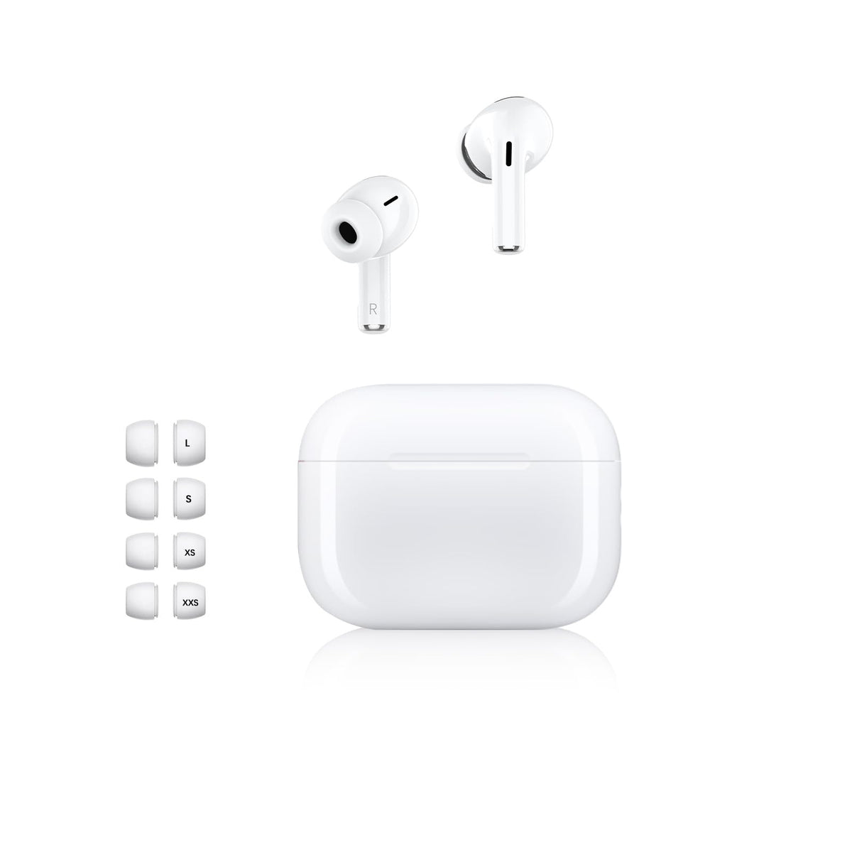 Ausbilew Pro 3 front view showing sleek charging case and earbuds, highlighting portability