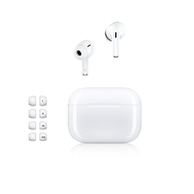 Ausbilew Pro 3 front view showing sleek charging case and earbuds, highlighting portability