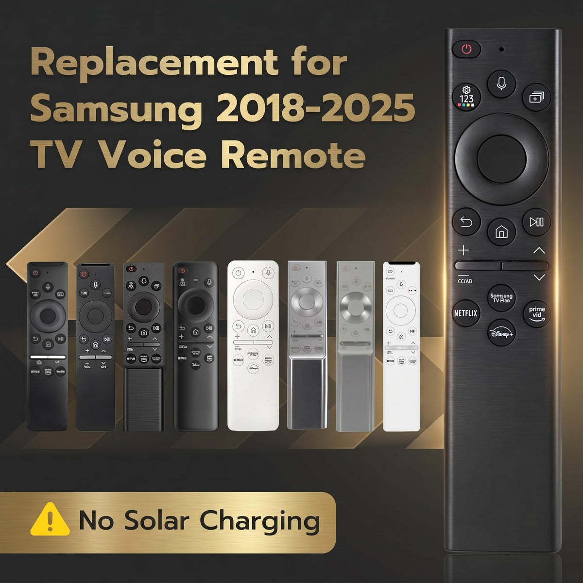 AUSOTUSO remote with Prime Video button for instant access.