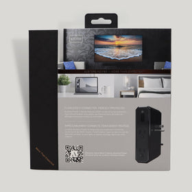 AUSTERE Austere III wall-mount design saving space and organizing cables.