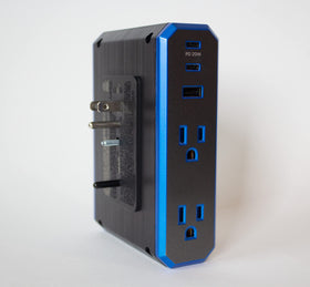 Austere V Series home theater arrangement with surge protection