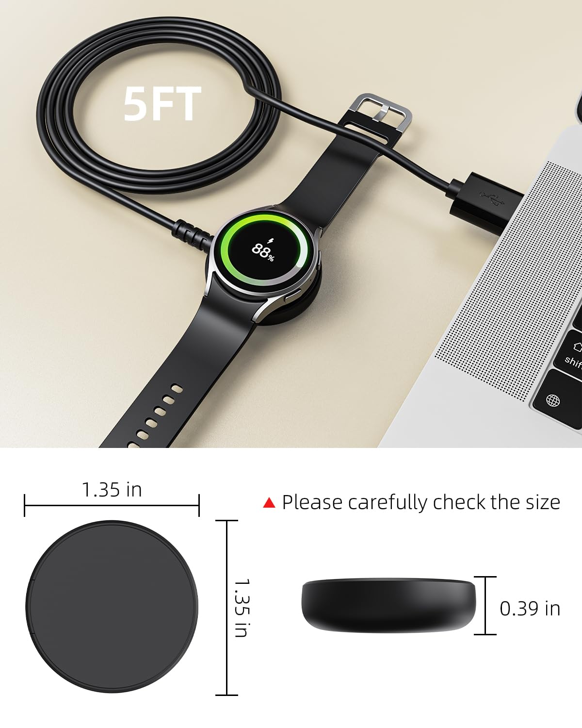Autallgee gift-ready packaging makes a practical present for smartwatch users.