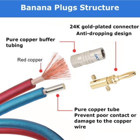 AutCreation color-coded cables simplify installation and polarity accuracy.