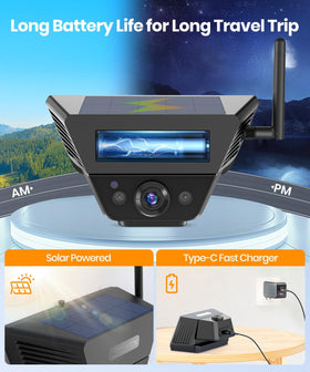 AUTO-VOX 1-minute DIY install with magnetic base avoids drilling.