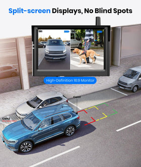 Auto-Vox 2.4G wireless link up to 40 feet for stable view