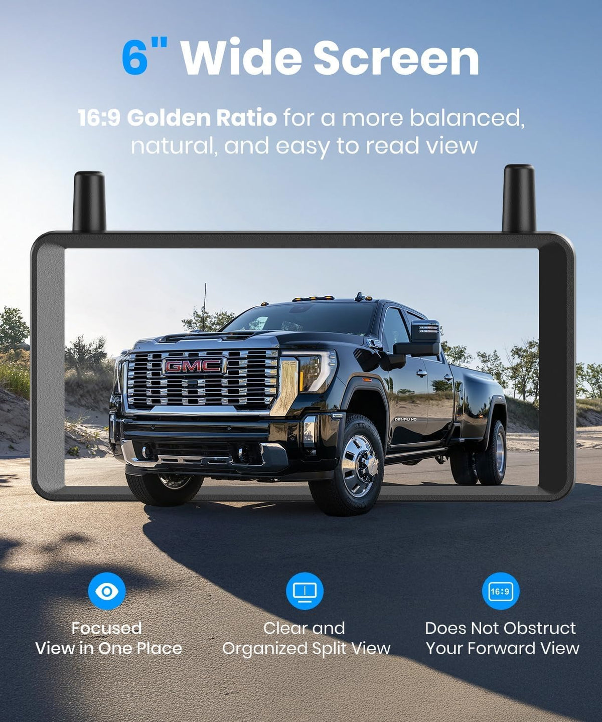 AUTO-VOX 2 built-in DVR records both camera feeds securely.