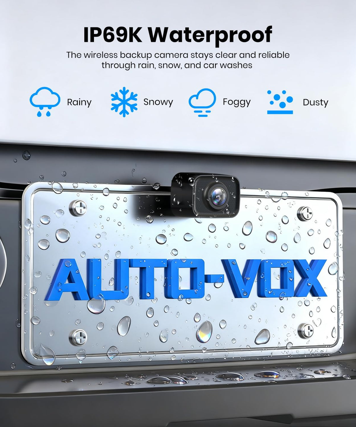 AUTO-VOX 2 quick USB power install simplifies setup in minutes.