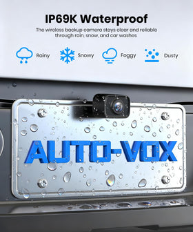 AUTO-VOX 2 quick USB power install simplifies setup in minutes.