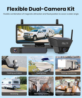 AUTO-VOX trailer camera offering flexible trailer viewing